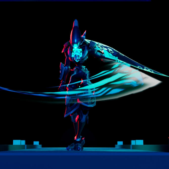 Sci-fi Ninja Cinematic